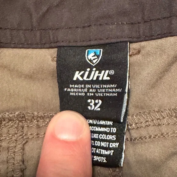 Kuhl Mens camo shorts - Picture 5 of 5